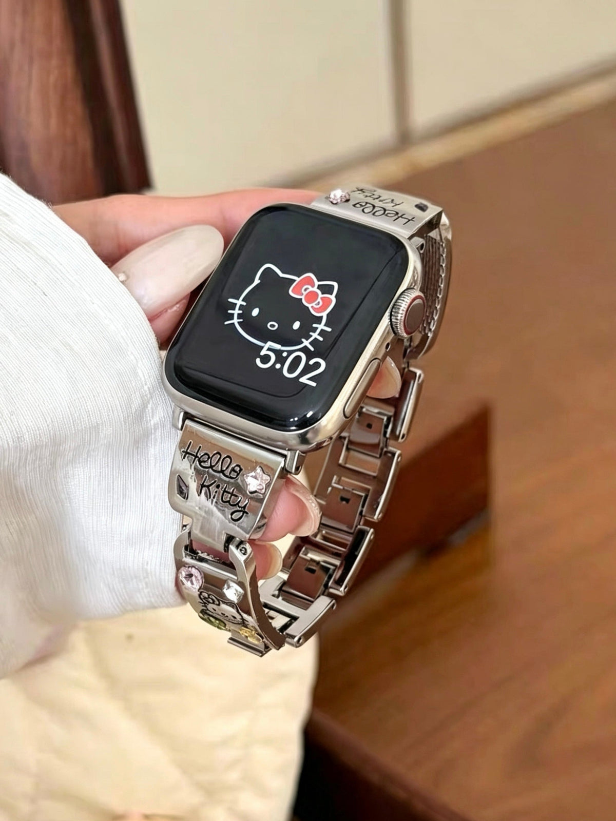 Sparkly Hello Kitty watch strap