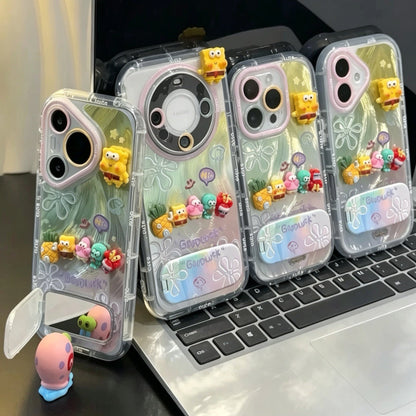 Undersea Friends Plush Toy Phone Case