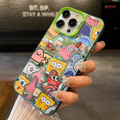 A screen full of SpongeBob phone cases