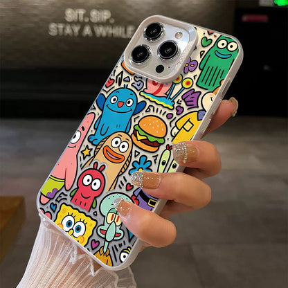 A screen full of SpongeBob phone cases