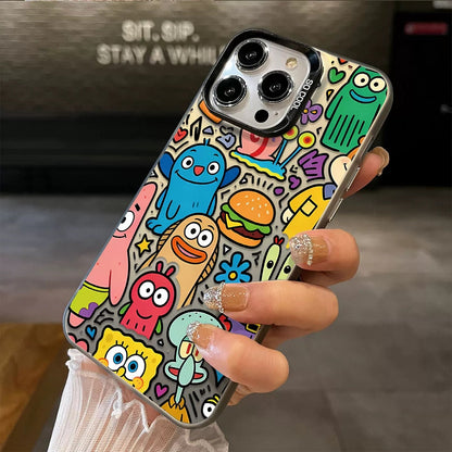 A screen full of SpongeBob phone cases