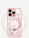 My Melody 360° Magnetic Stand & Pearl Bracelet Phone Case
