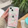 Magnetic Phone Case with Kickstand and Raised-Lip Full-Lens Protection