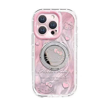 Hello Kitty Mirror Stand Phone Case – Style 2