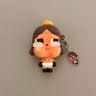 Cute Brown-Skinned Crying Doll AirPods Case