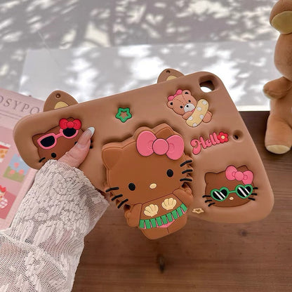 Hello Kitty Rotating Foldable Stand Case for Apple iPad