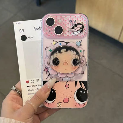 Butterfly and Bee Phone Case with Kickstand