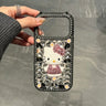 Cute rhinestone-studded Hello Kitty phone case (Instagram style)