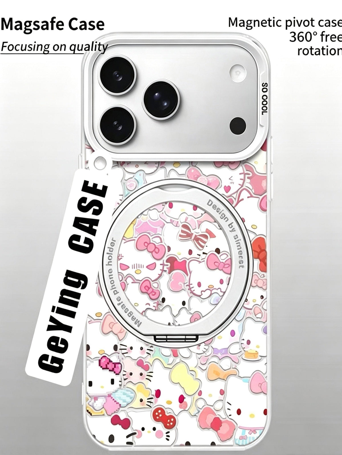 Beach Animal 360° Magnetic & Kickstand Bracelet Phone Case