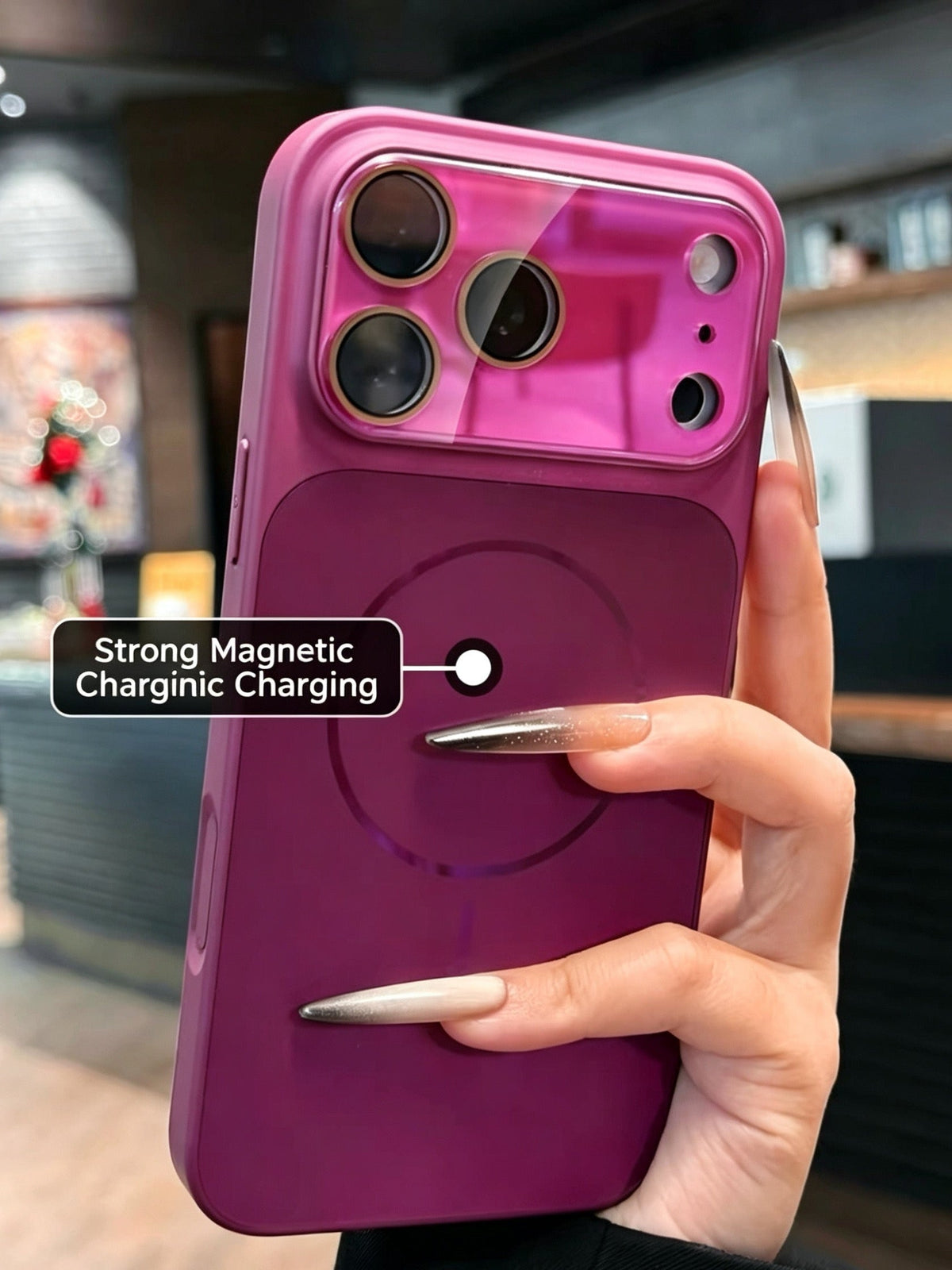 New Matte Anti-Fingerprint Magnetic Phone Case