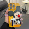 Mickey and Minnie mirror stand phone case