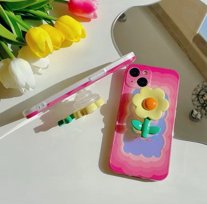 Floral Stand Phone Case