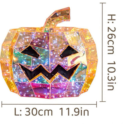 Halloween Decorations: Pumpkin Lanterns, Spooky Skull Ornaments, and Props for Creating an Atmospheric Scene