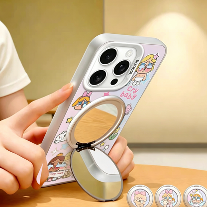 Cry Baby 360° Rotating Mirror Stand Phone Case