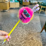 Super Cute Pom-Pom Ballpoint Pen with Braided Detail – Perfect Student Gift