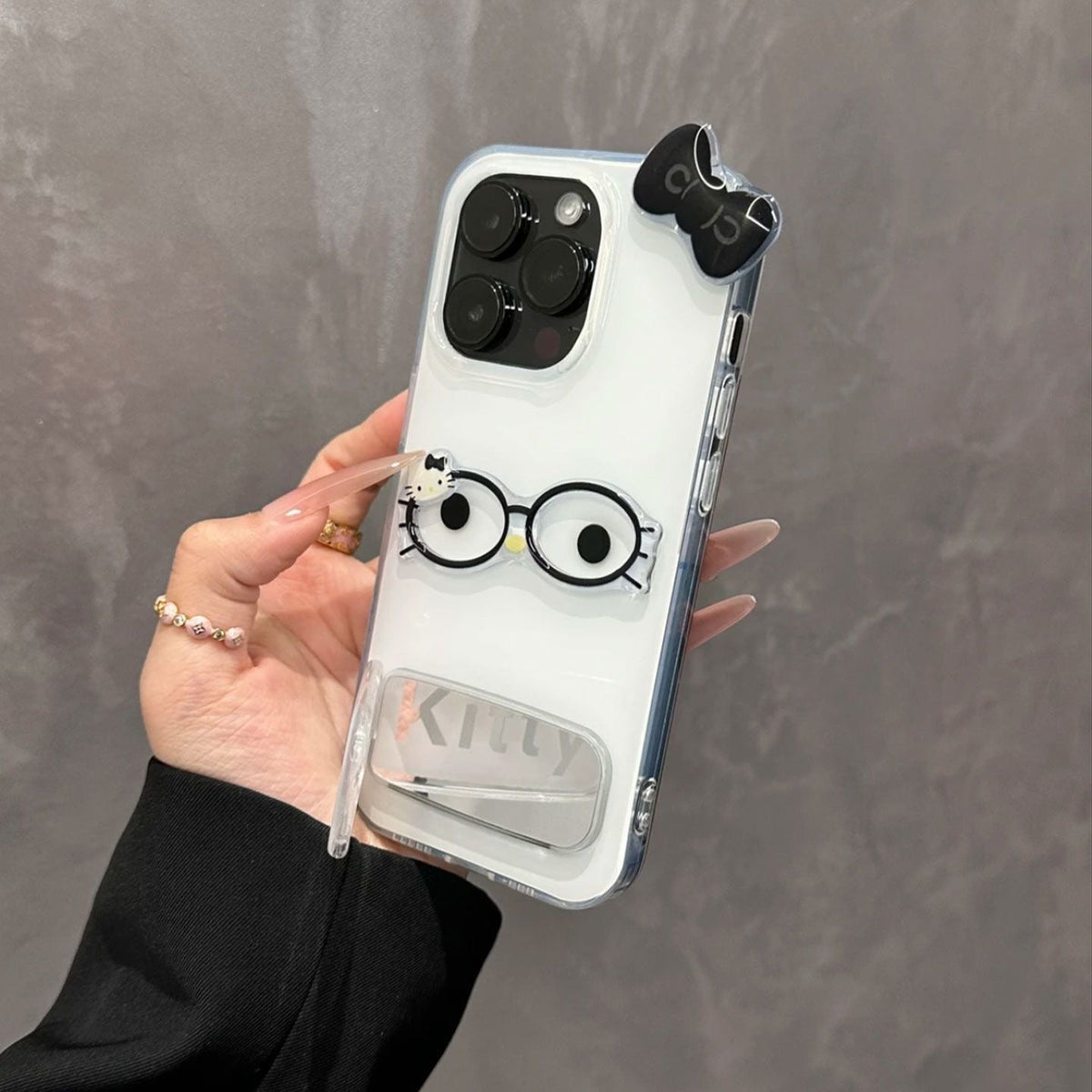 Hello Kitty Mirror Stand Phone Case – Style 3