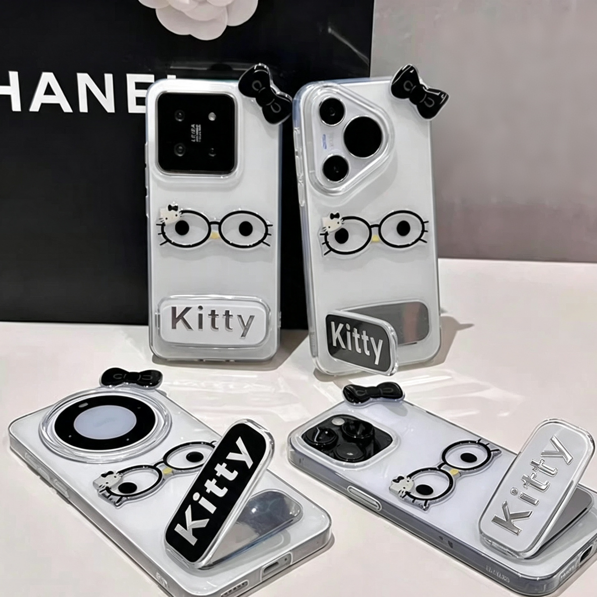 Hello Kitty Mirror Stand Phone Case – Style 3