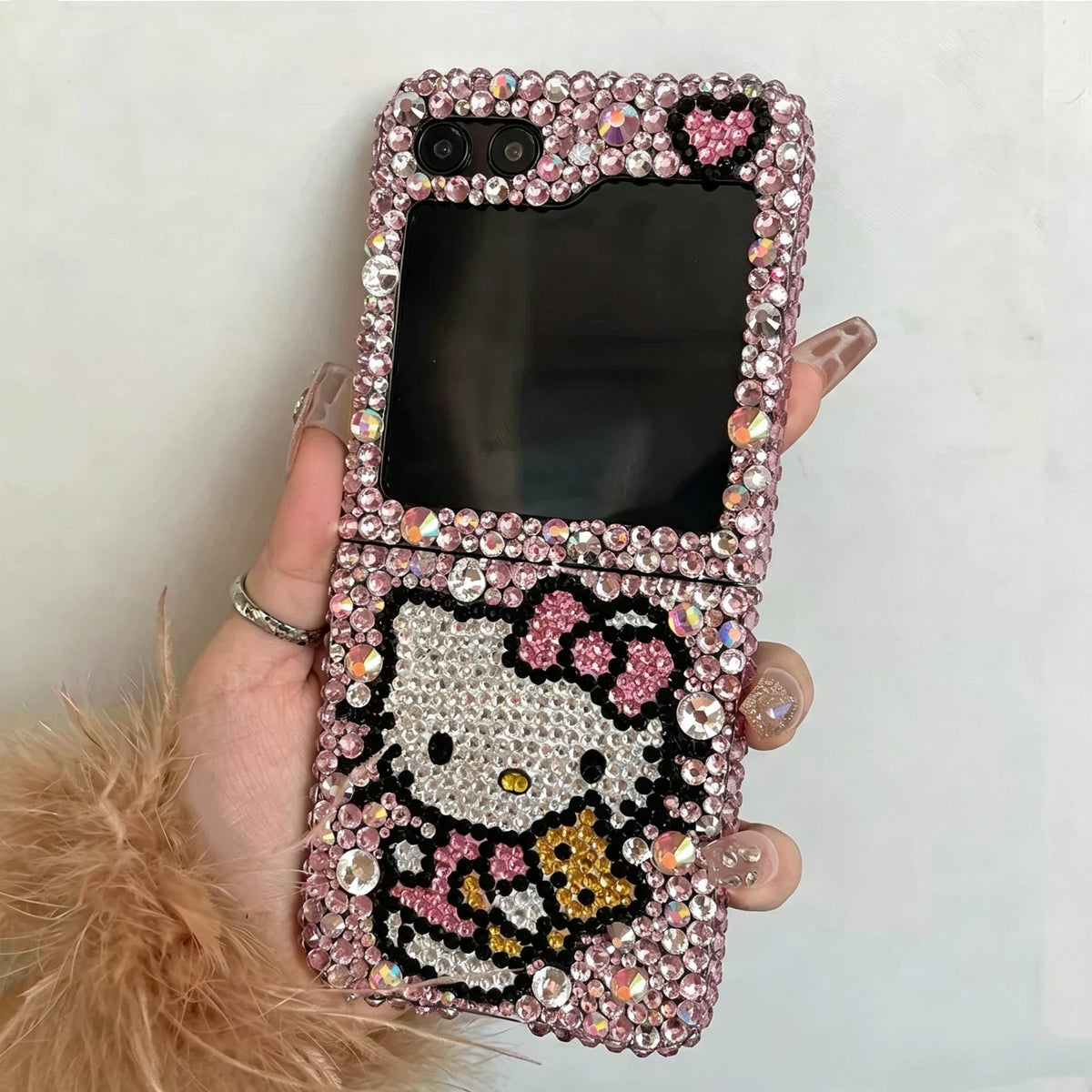 Suitable for Samsung foldable Hello Kitty phone case