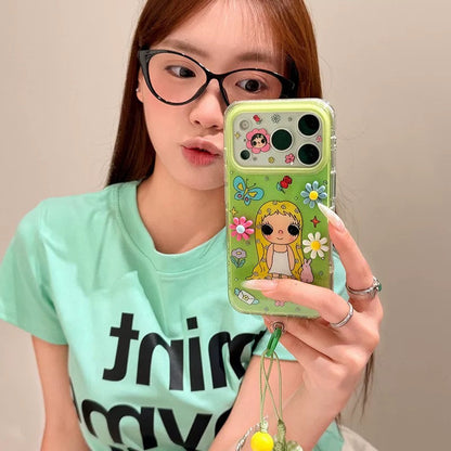 Suitable for Samsung cartoon Little Jade phone case