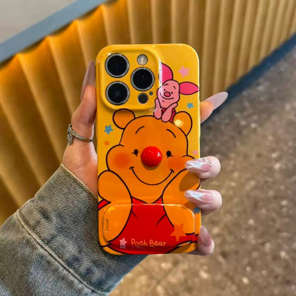 Winnie the Pooh and Tigger Mirror Stand Phone Case