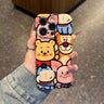 Winnie the Pooh Phone Case with Mirror and Kickstand