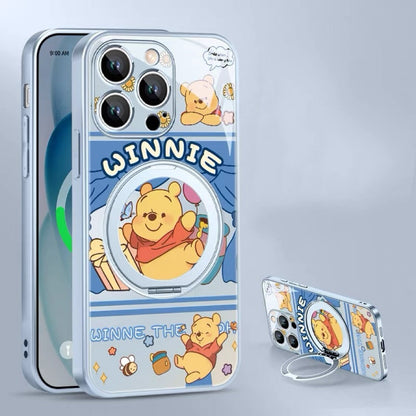 Winnie the Pooh Magnetic Stand Phone Case