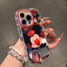 Android Phone Case with Red-Nosed Mickey Mirror Stand