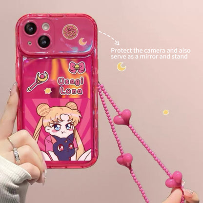Sailor Moon Portable Mirror Phone Case – Style 2