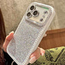 Butterfly Knot Rhinestone Nail Phone Case