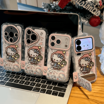 White star Hello Kitty phone case