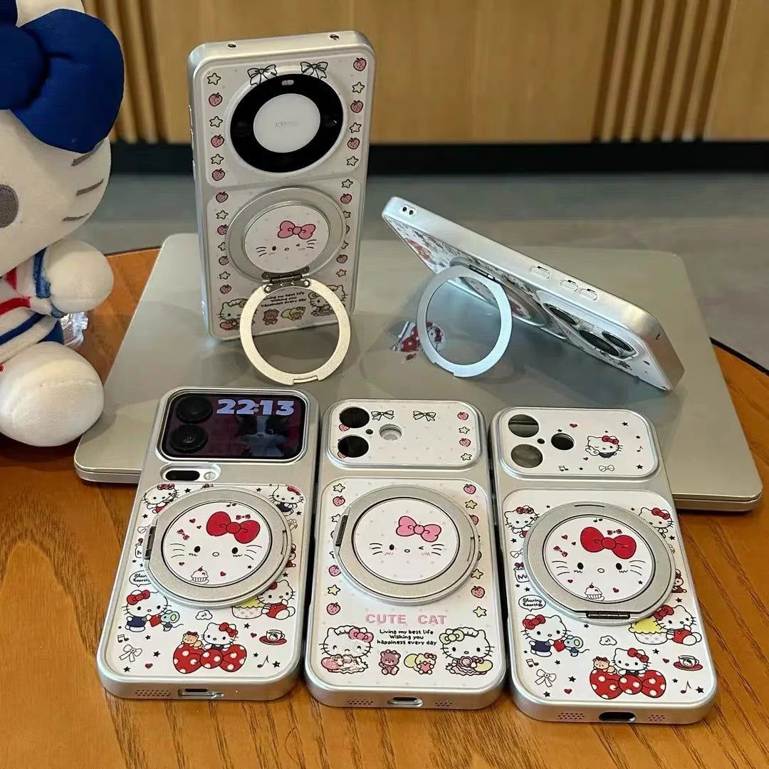 Kitty Rotating Stand Phone Case – Style 2