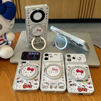 Kitty Rotating Stand Phone Case – Style 2