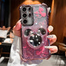 Compatible with Samsung Mirror Stand Phone Case