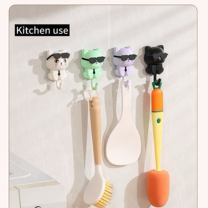 Kitten cartoon gravity hook