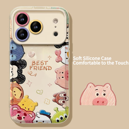 Lotso & Winnie the Pooh Flip-Mirror Phone Case