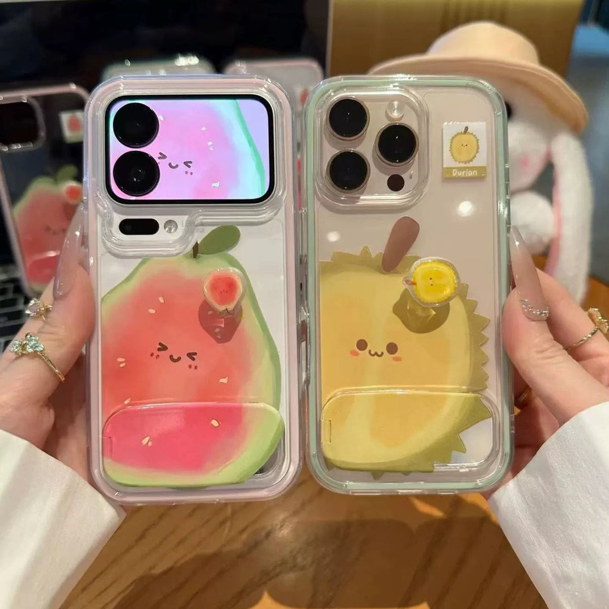 Durian & Guava Portable Mirror Phone Case