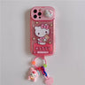 3D Sanrio flip mirror stand phone case