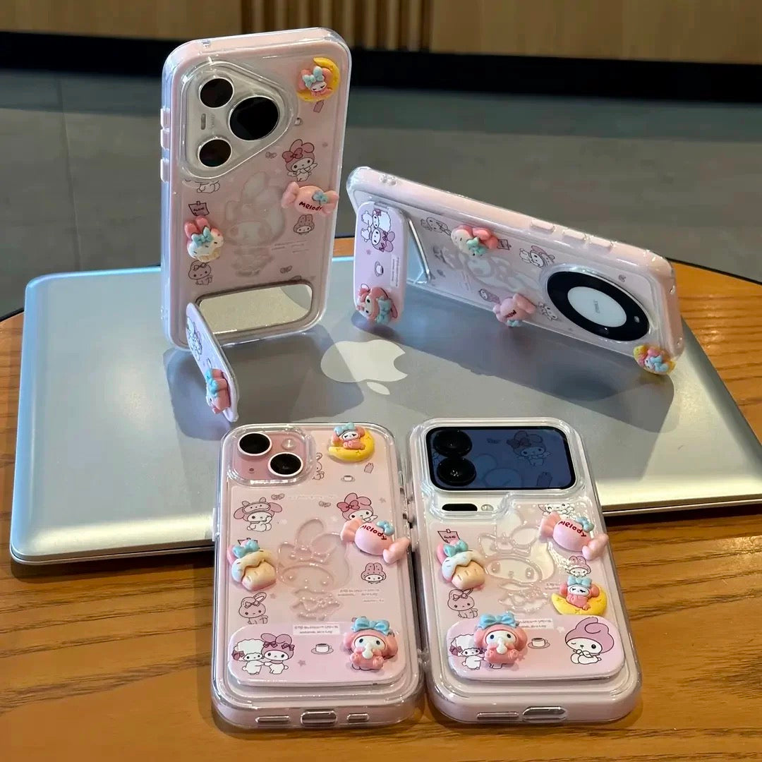 My Melody Mirror Stand Phone Case