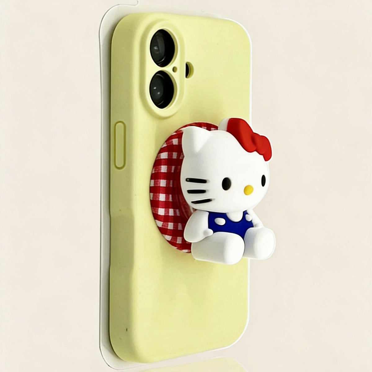 Compatible with Samsung Magnetic Hello Kitty Phone Case with Stand