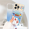 Doraemon flip mirror phone case