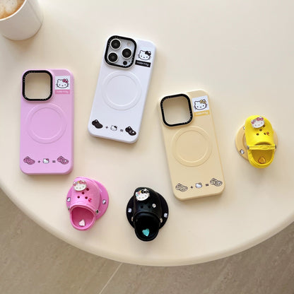 Hello Kitty Crocs-style shoe-shaped phone case