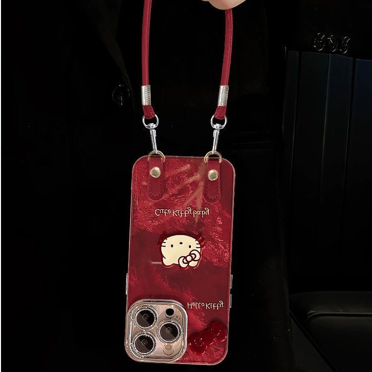 3D Kitty phone case