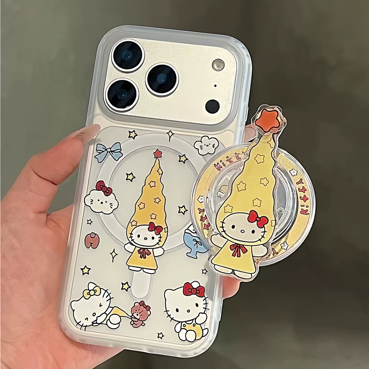 Compatible with Samsung Kitty Magnetic Stand Phone Case – Style 2