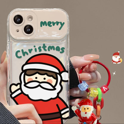 Santa Claus Flip Mirror Phone Case