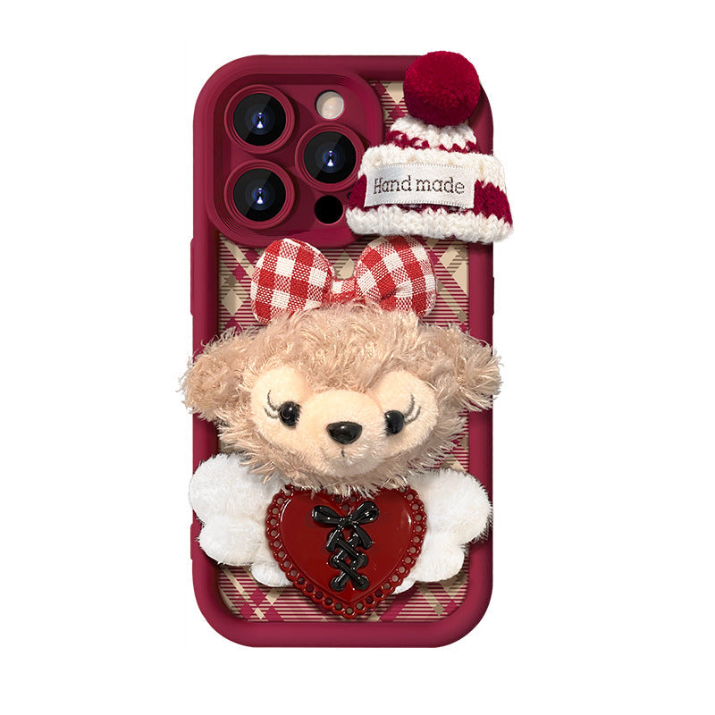 Burgundy ShellieMay Doll Phone Case