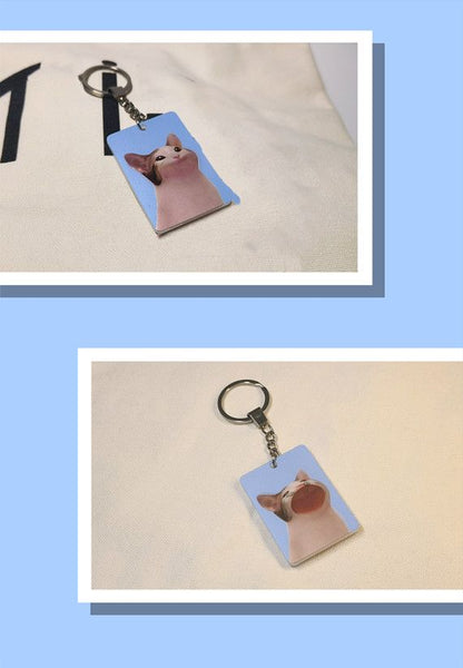 Cute Internet celebrity cat creative pendant