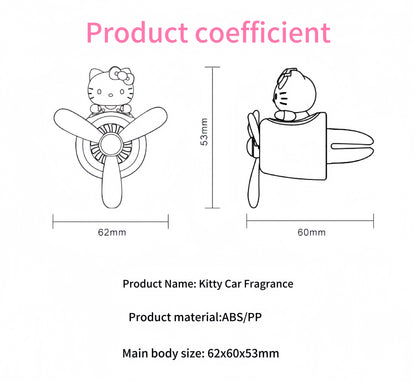Kitty Pilot Air Vent Car Fragrance