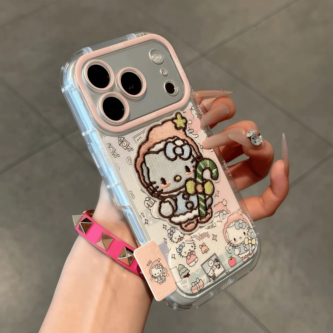 White star Hello Kitty phone case