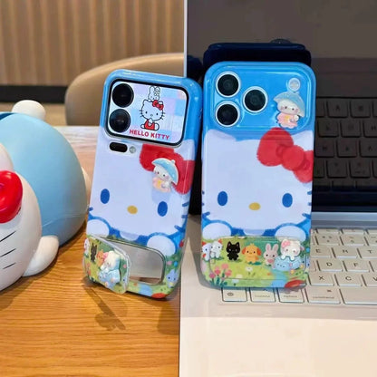 Hello Kitty Phone Case with Mirror and Stand