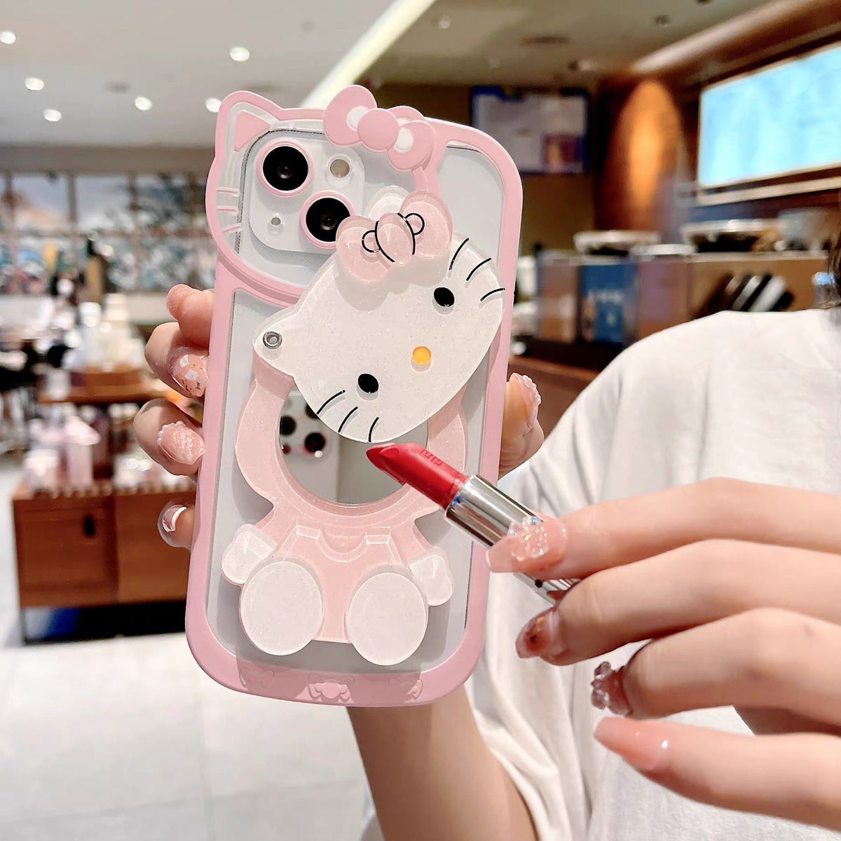 KT Makeup Mirror Phone Case